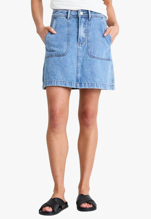 Ivy & Jack Orchard Denim Mini Skirt