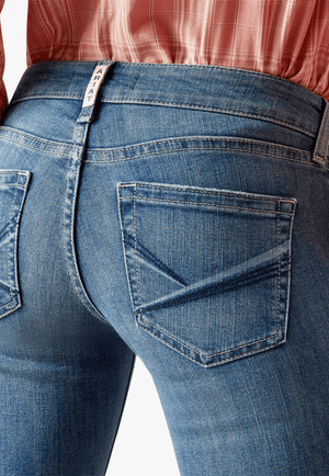 Ariat Womens Leila Mid Rise Slim Trouser - Minnesota