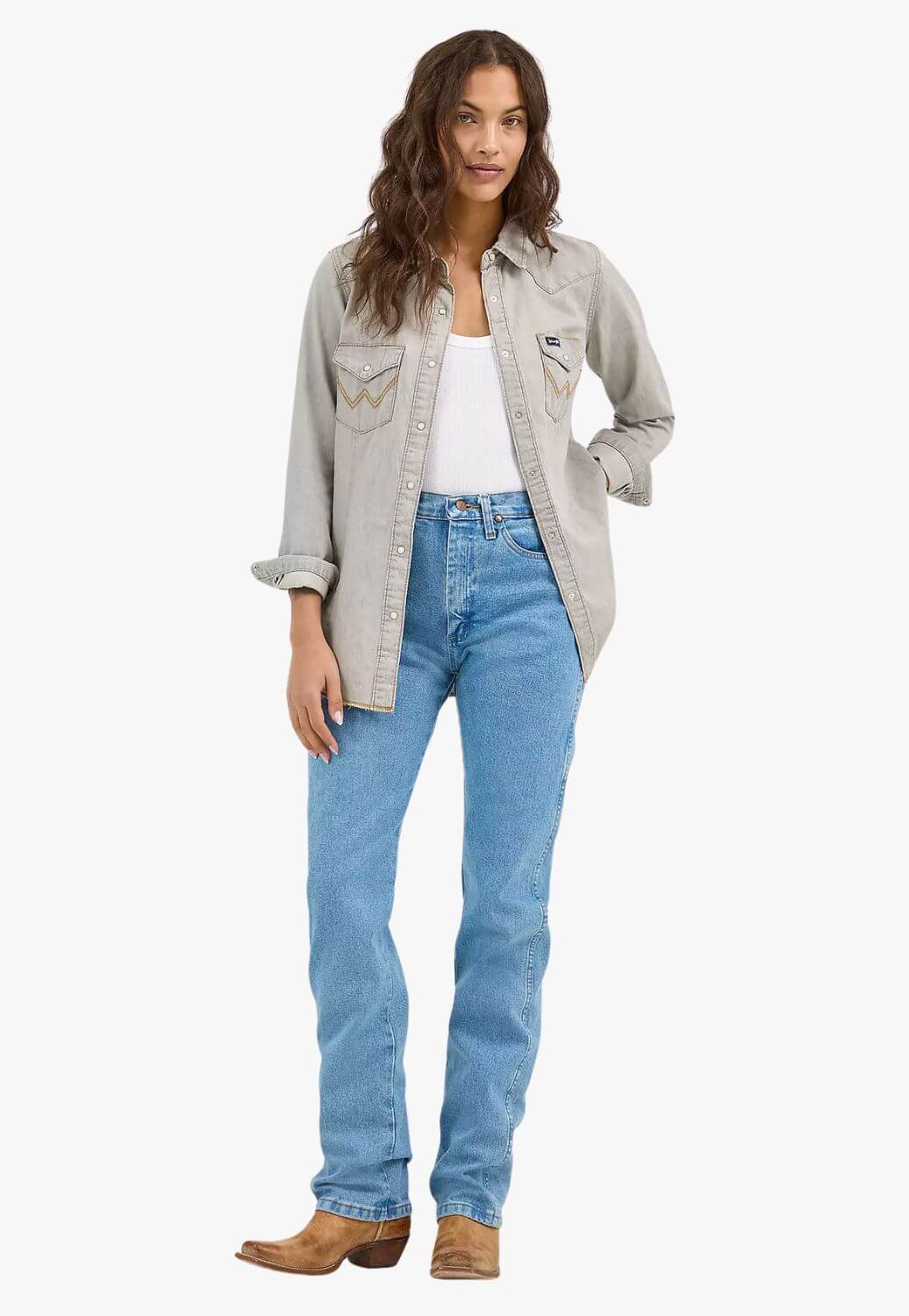 Wrangler Womens Cowboy Cut Slim Fit Jean 14MWZAT