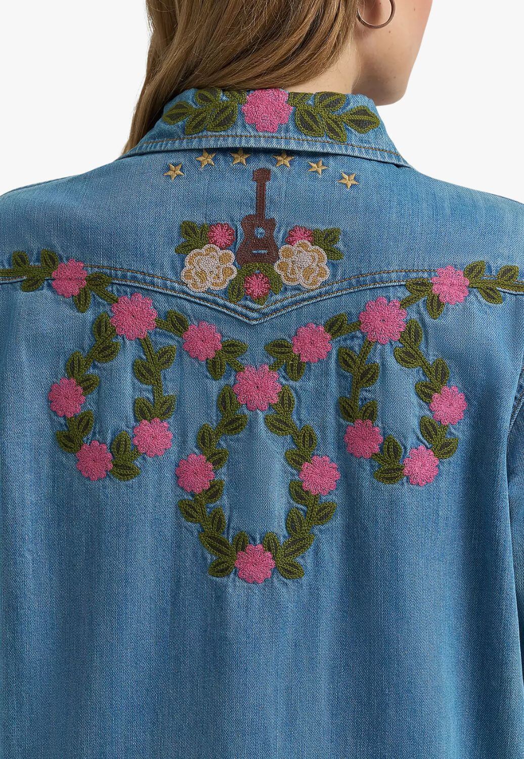 Wrangler X Lainey Wilson Womens Embroidered Shirt