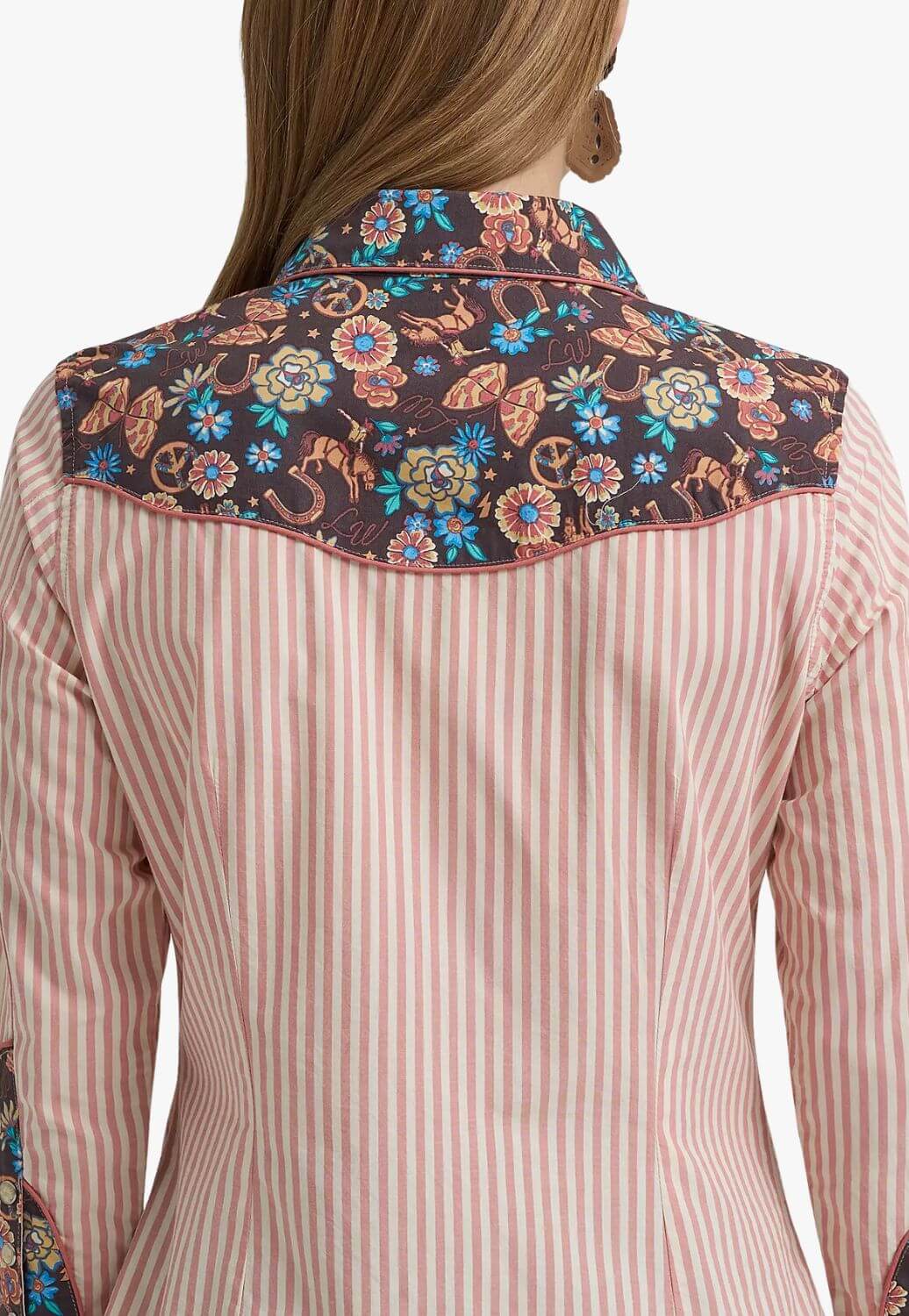 Wrangler X Lainey Wilson Prarie Print Shirt