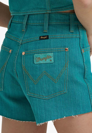 Wrangler X Lainey Wilson Womens High Rise Shorts