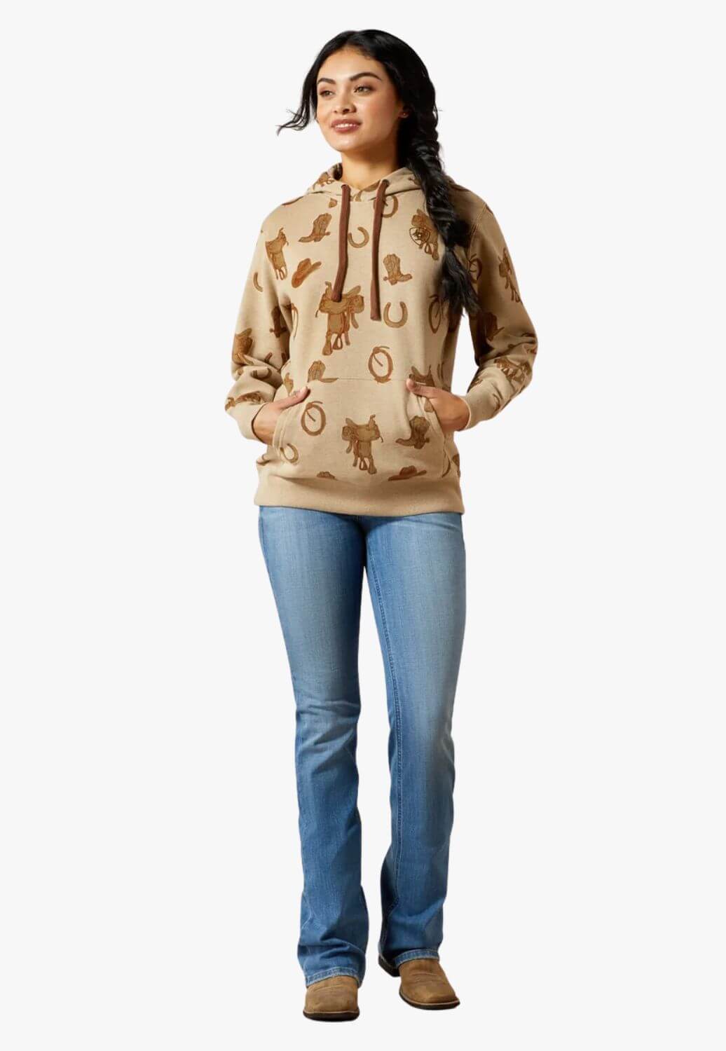 Ariat Womens Printed Hoodie