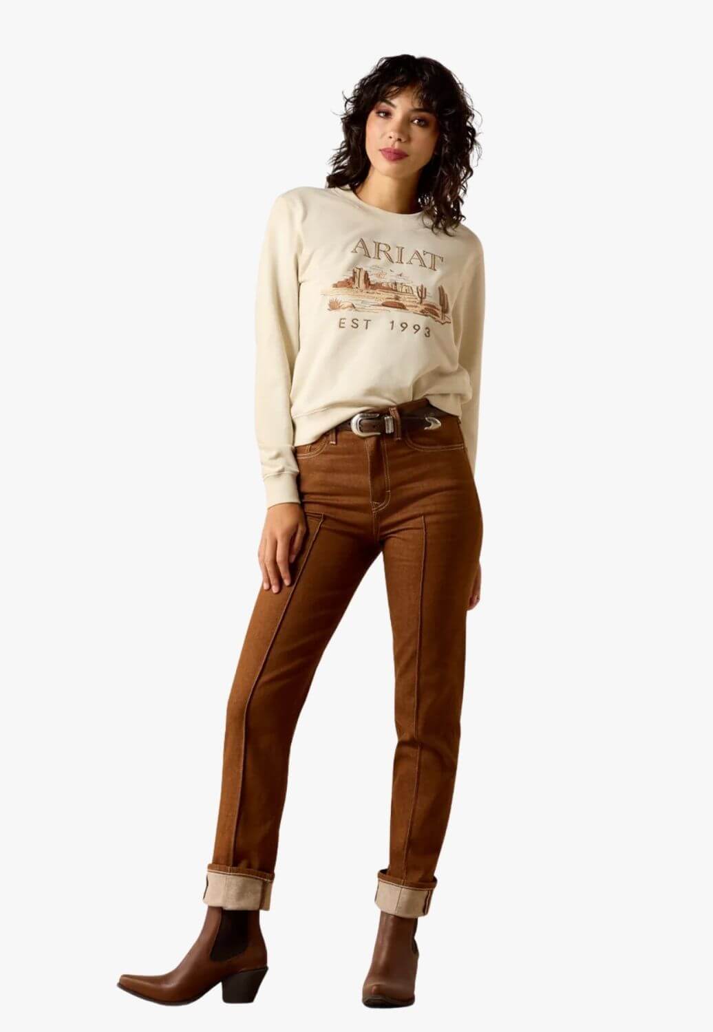 Ariat Womens Crew Sweatshirt
