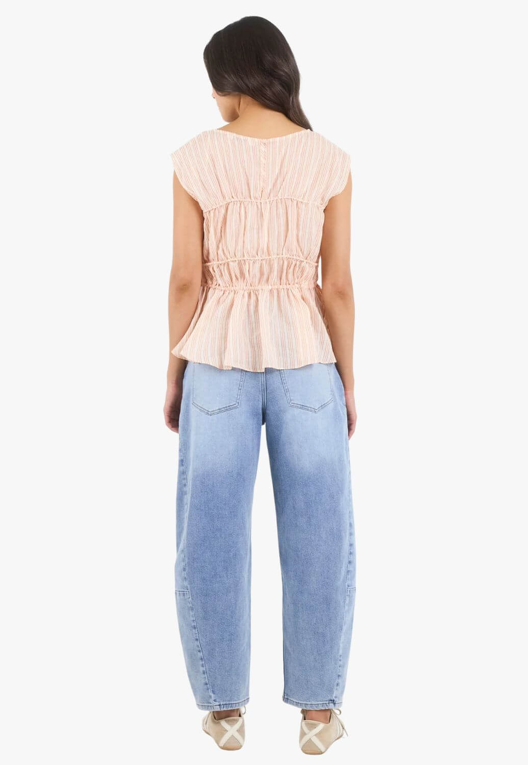 Stories Be Told Womens Relaxed Sleeveless Top