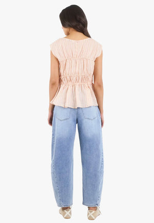 Stories Be Told Womens Relaxed Sleeveless Top
