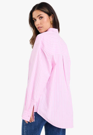 Stories Be Told Womens Oversized Boyfriend Shirt