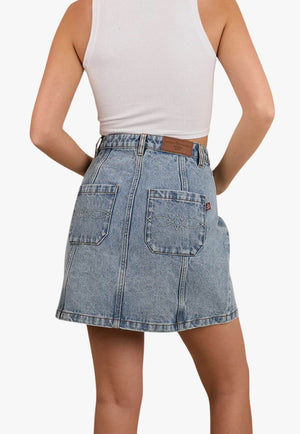 Ringers Western Womens Johanna Denim Skirt