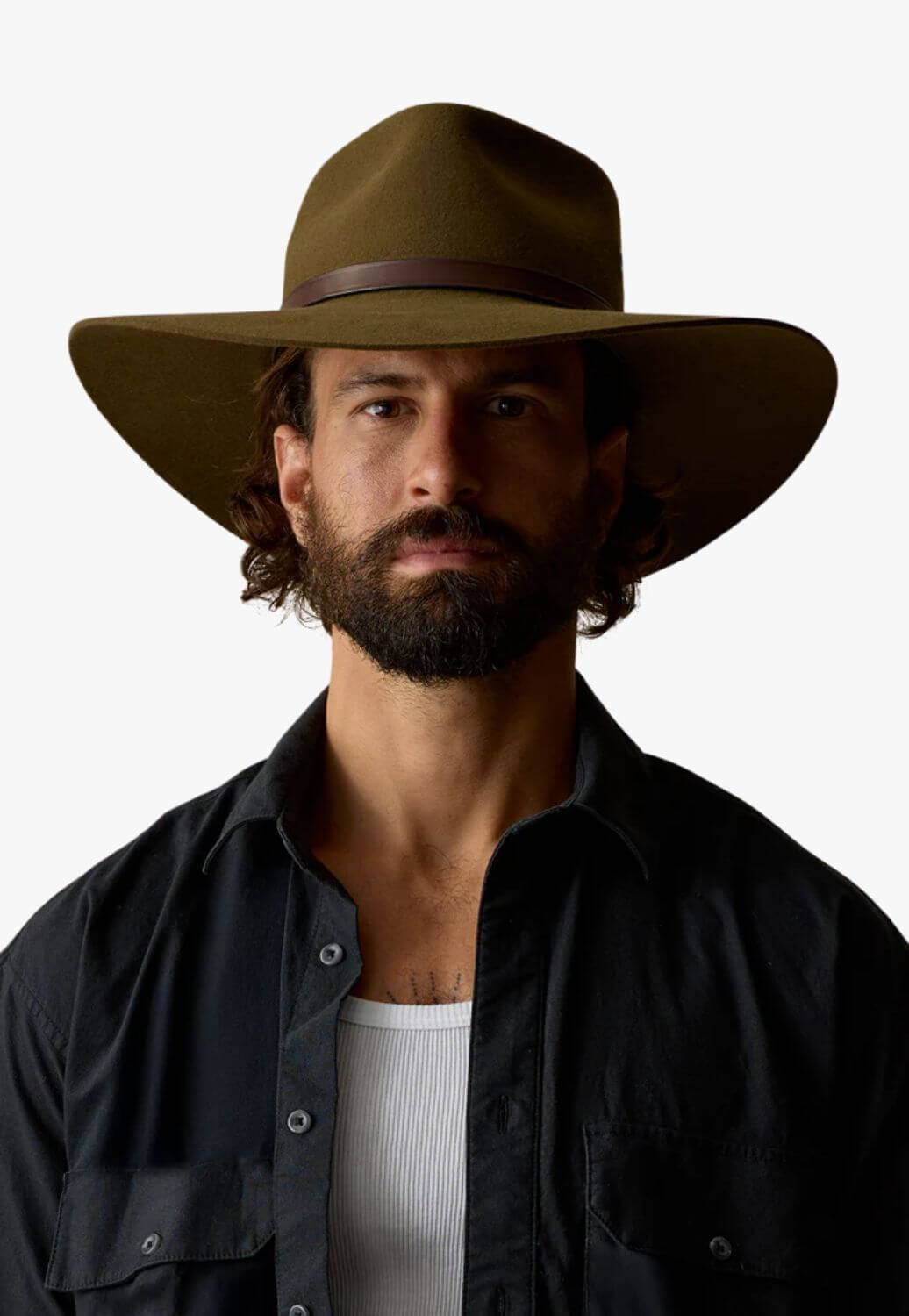 Akubra Territory Felt Hat Khaki