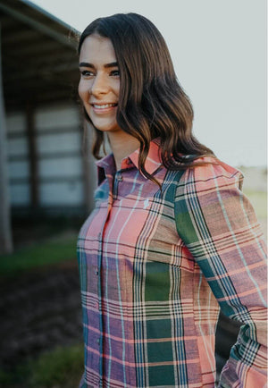 Gringa Denim Womens Trixie Long Sleeve Shirt
