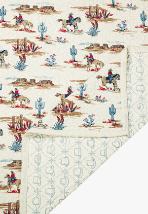 HiEnd Accent Desert Trail Reversible Single Quilt Set