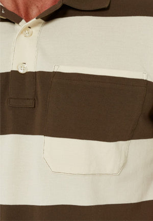 Pilbara Mens Y/D Striped Polo