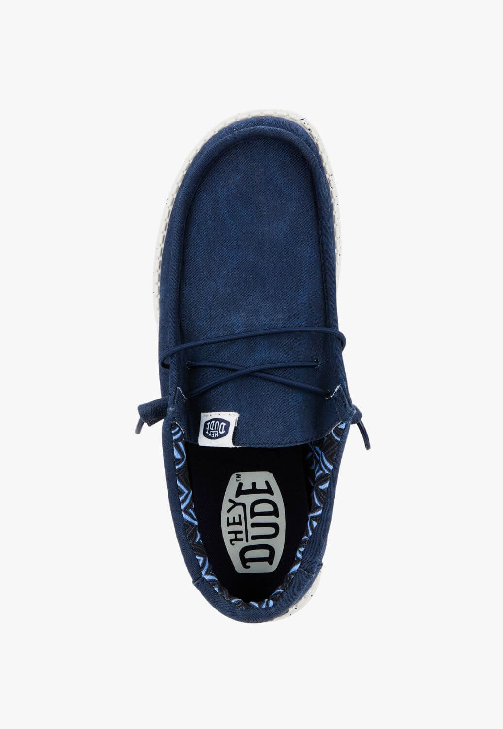 Hey Dude Mens Wally Stretch Canvas Shoe