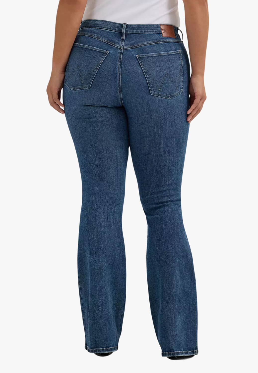 Wrangler Womens Bespoke High Rise Flare Jean 112359281