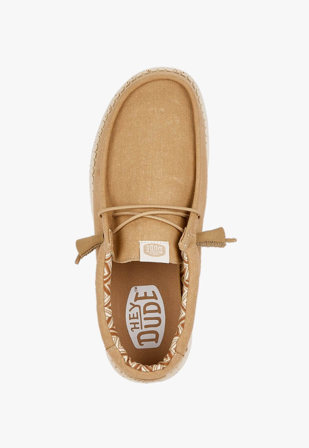 Hey Dude Mens Wally Stretch Canvas Shoe