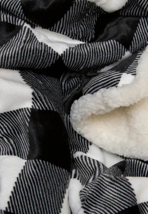 Carstens Plaid Plush Throw