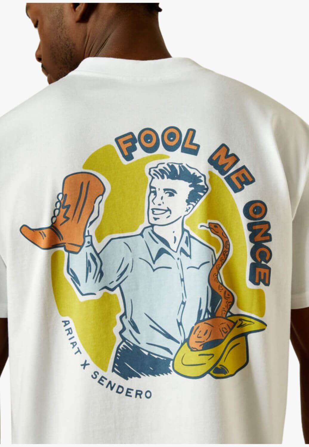 Ariat Mens Sendero Fool Me Once T-Shirt