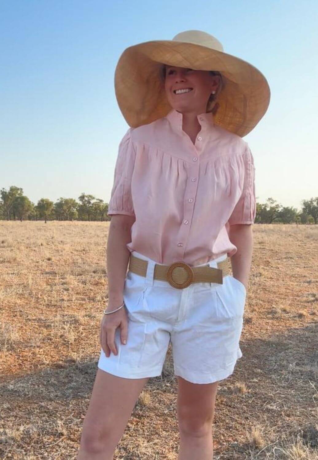 Black Colt Clothing Ava Linen Shirt