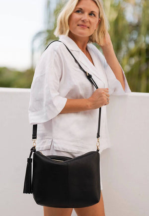 Louenhide Daisy Stripe Crossbody Bag