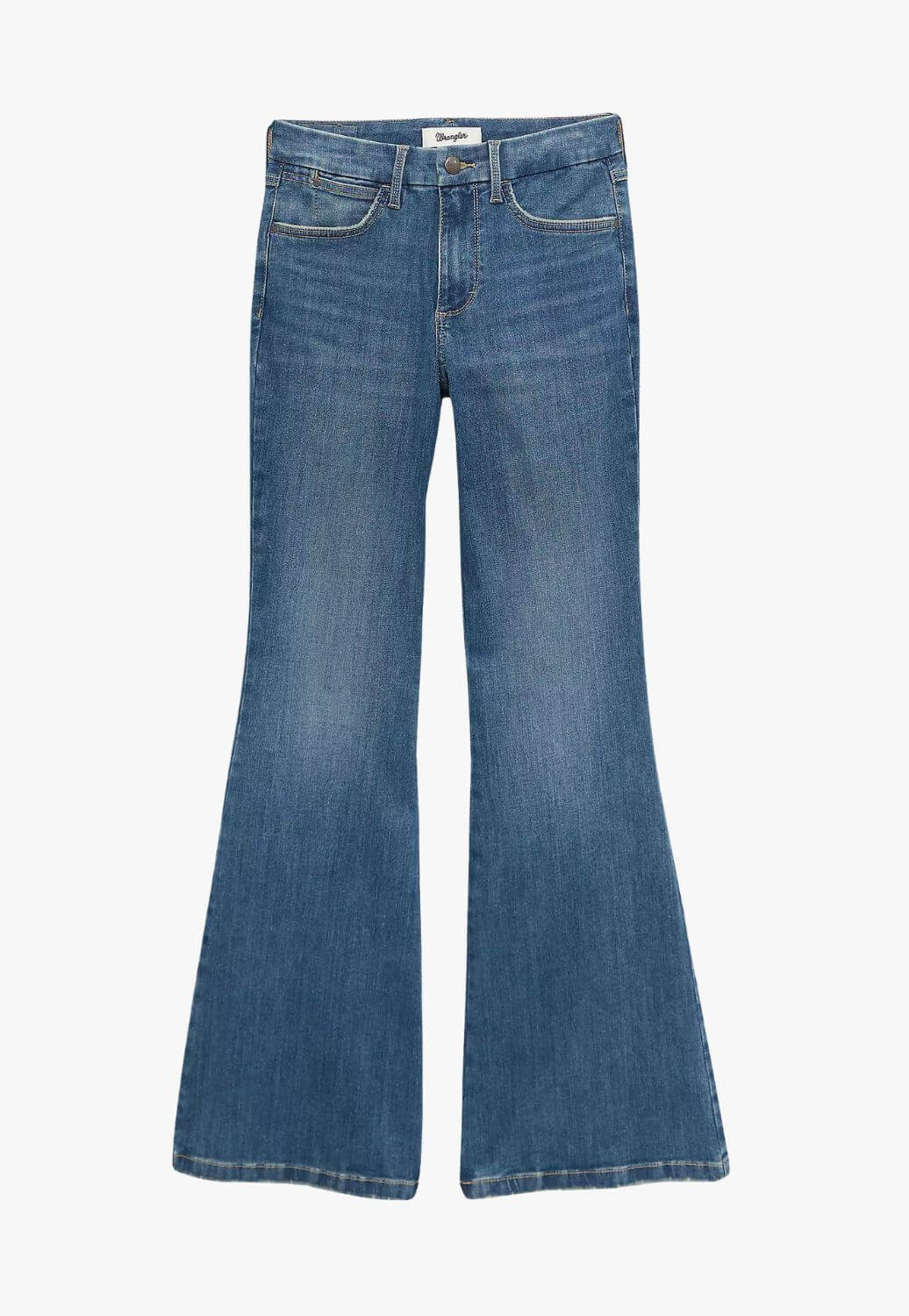 Wrangler Womens Bespoke High Rise Flare Jean 112359281