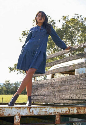 Zjoosh Indie Denim Dress
