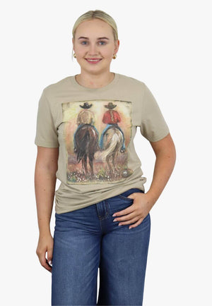 WTCo XOXO Art Womens Good Old Days T-Shirt