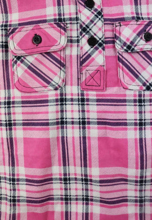 Ritemate Kids Closed Front Flannelette Shirt