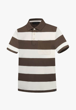 Pilbara Mens Y/D Striped Polo