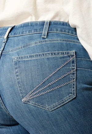 Ariat Womens Mid Rise Aisha Boot Cut Jean 10065887