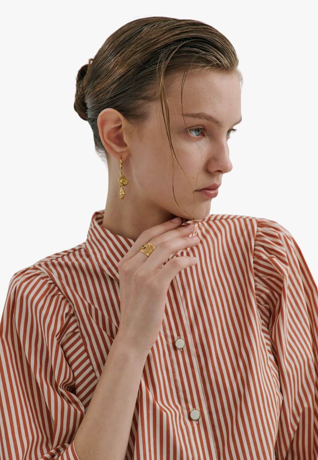 Maevarii Womens Tillie Stripe Shirt