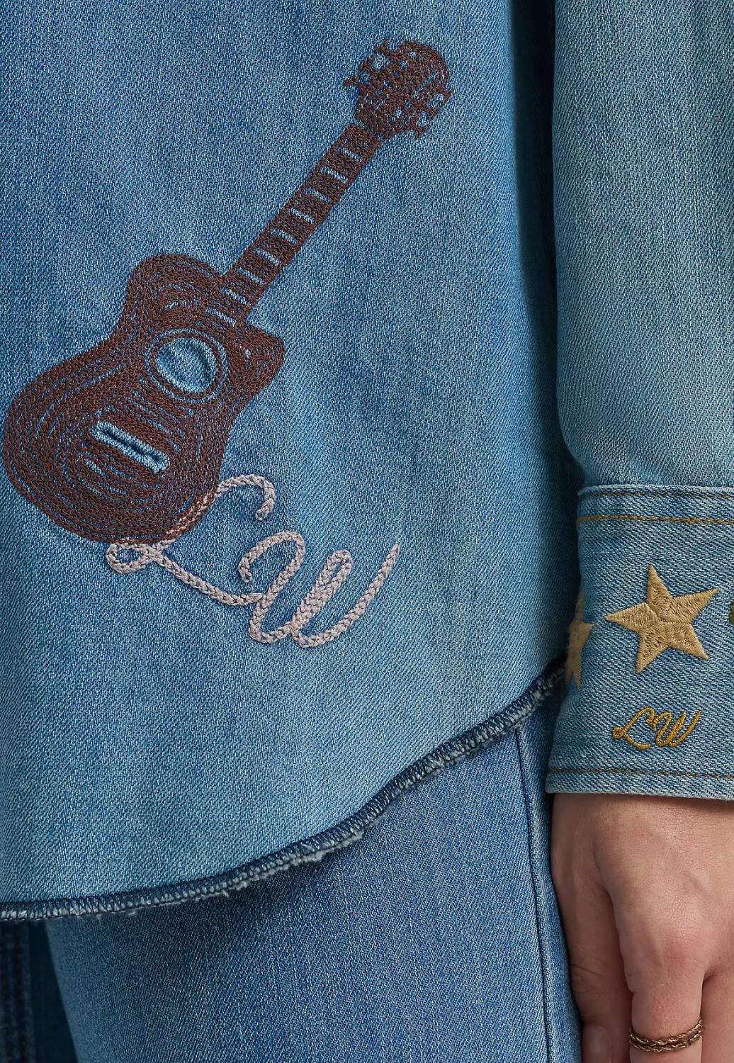 Wrangler X Lainey Wilson Womens Embroidered Shirt