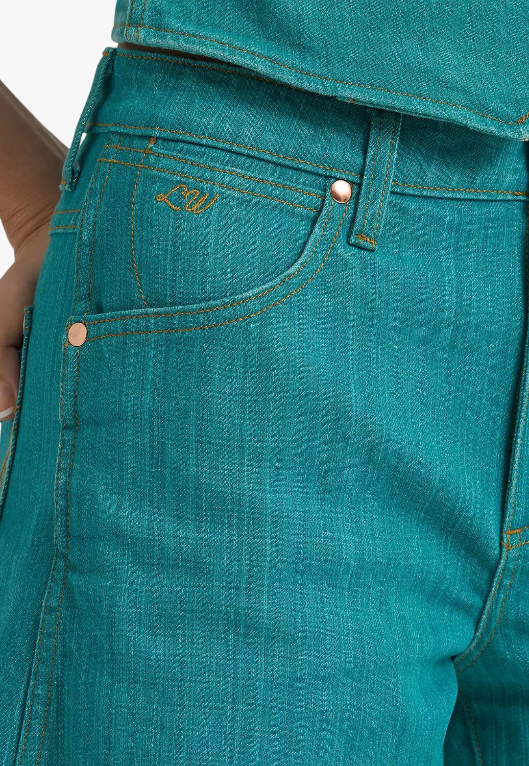 Wrangler X Lainey Wilson Womens High Rise Shorts
