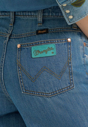 Wrangler X Lainey Wilson Womens Cheeky Wide Leg Jean