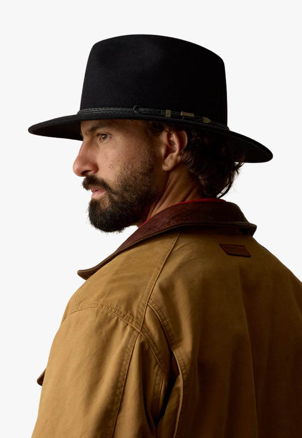 Akubra Traveller Felt Hat Black