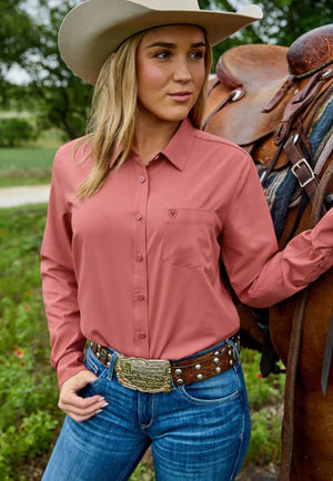 Ariat Womens Team Kirby Pro Long Sleeve Shirt