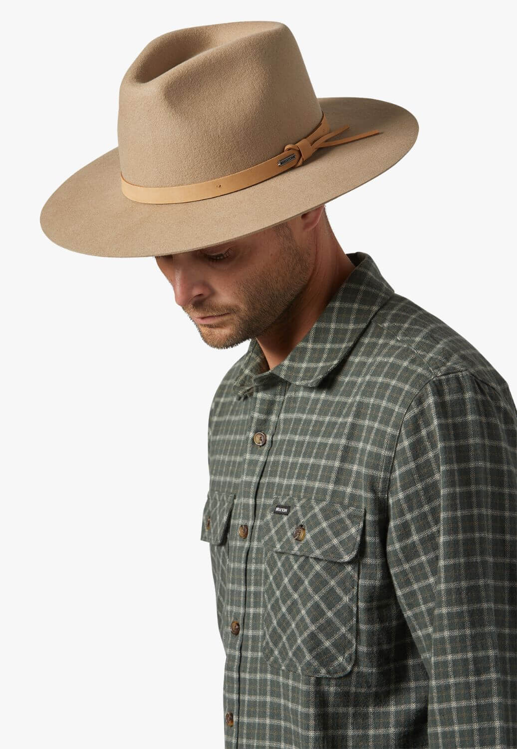 Brixton Hawkins Weather Guard Cowboy Felt Hat