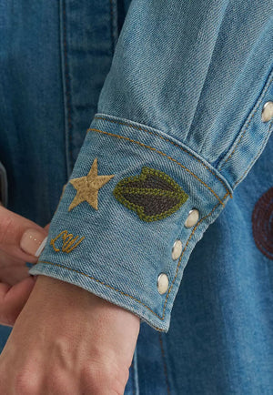 Wrangler X Lainey Wilson Womens Embroidered Shirt
