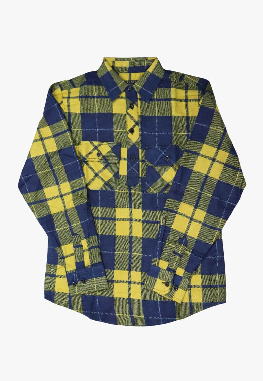 Ritemate Kids Closed Front Flannelette Shirt