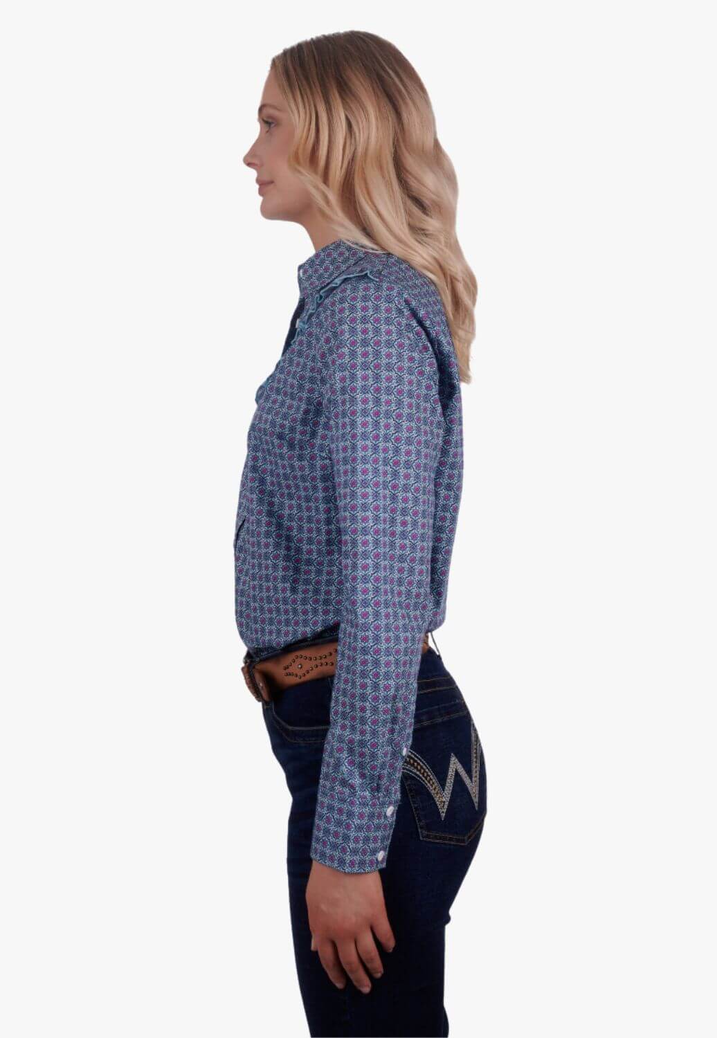 Wrangler Womens Asher Long Sleeve Shirt