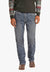 Rock & Roll Mens Hooey Double Barrel Relaxed Fit Stackable Bootcut Jean