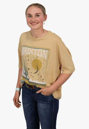 Brixton Womens Scenester Oversized T-Shirt