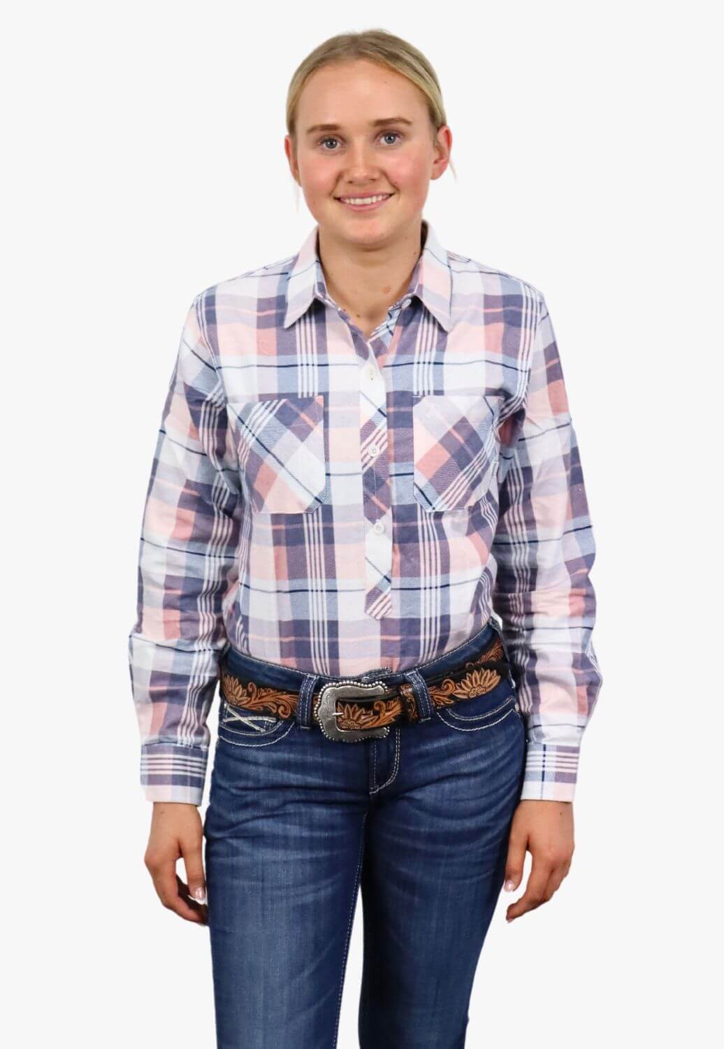 Swanndri Womens Egmont Closed Front Flannelette Shirt Twin Pack