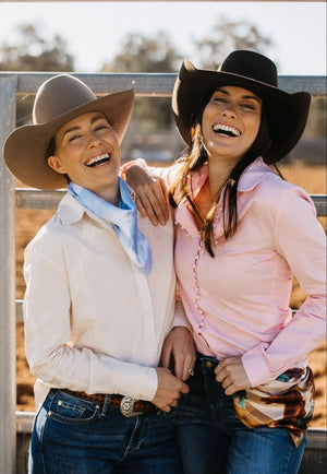 Gringa Denim Womens Sunday Long Sleeve Shirt