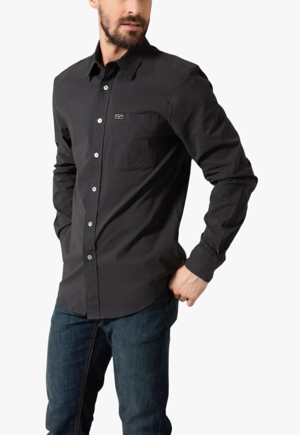 Kimes Ranch Mens Linville Long Sleeve Shirt