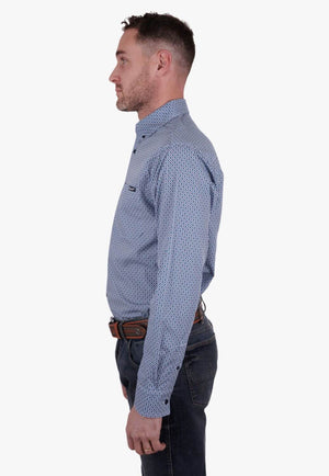 Wrangler Mens Bert Long Sleeve Shirt