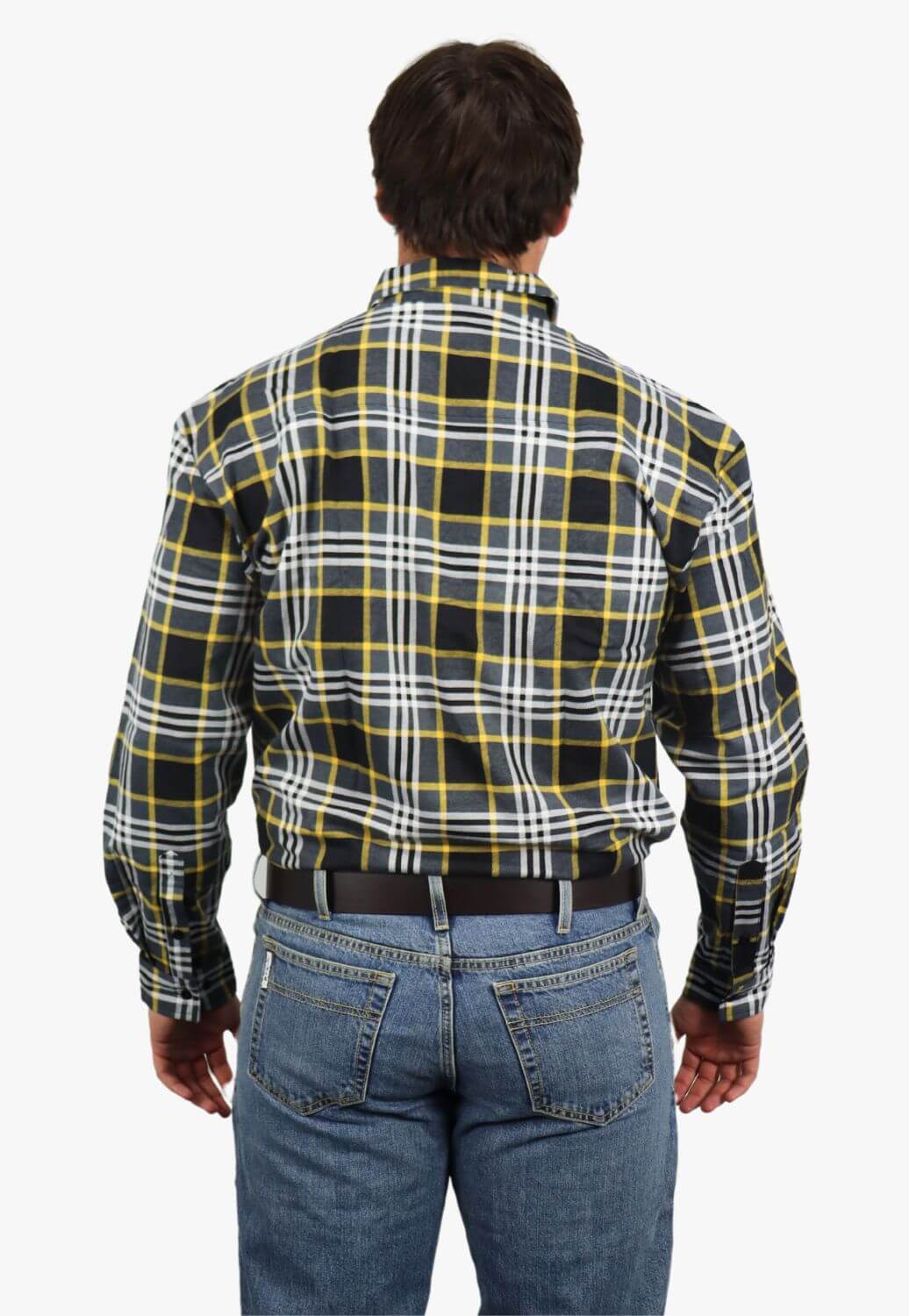 Pilbara Mens Closed Front Flannelette Shirt
