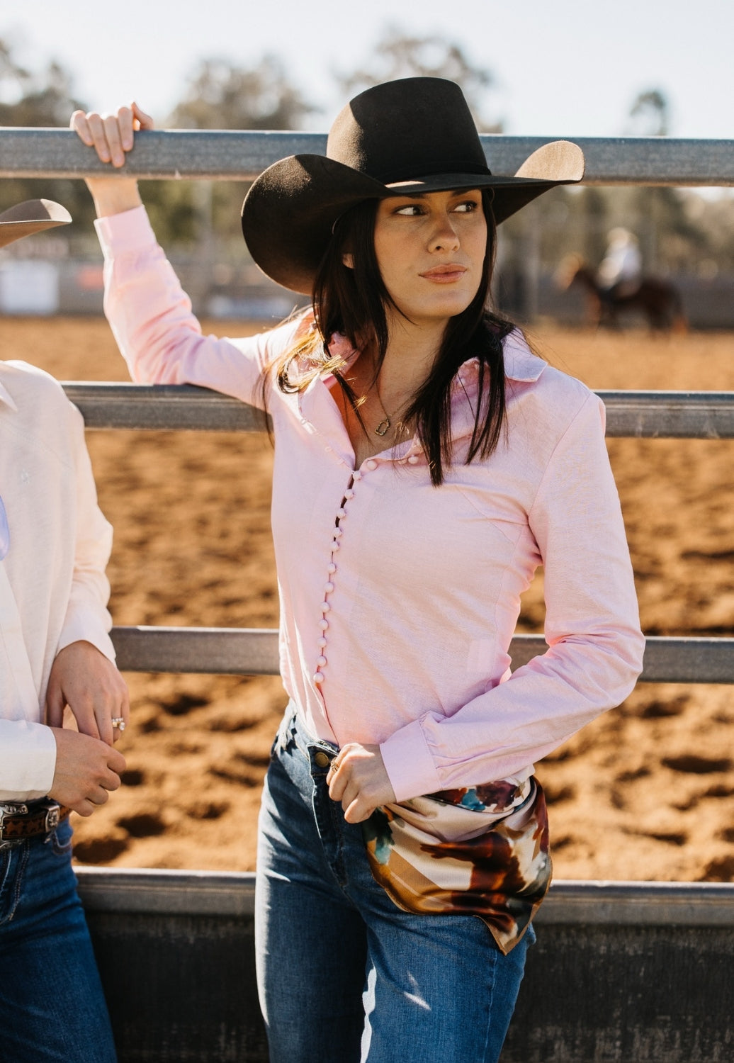 Gringa Denim Womens Sunday Long Sleeve Shirt
