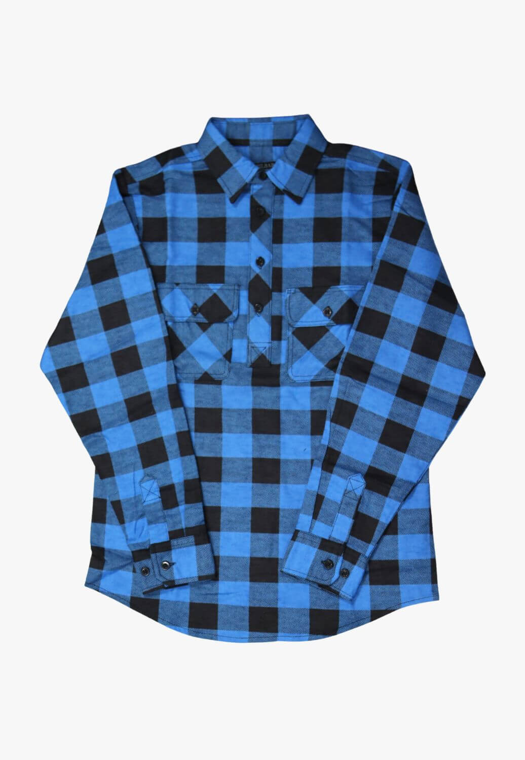 Ritemate Kids Closed Front Flannelette Shirt