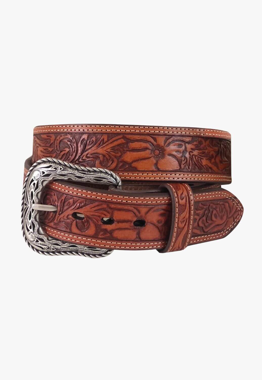 Roper Mens Tooled Belt