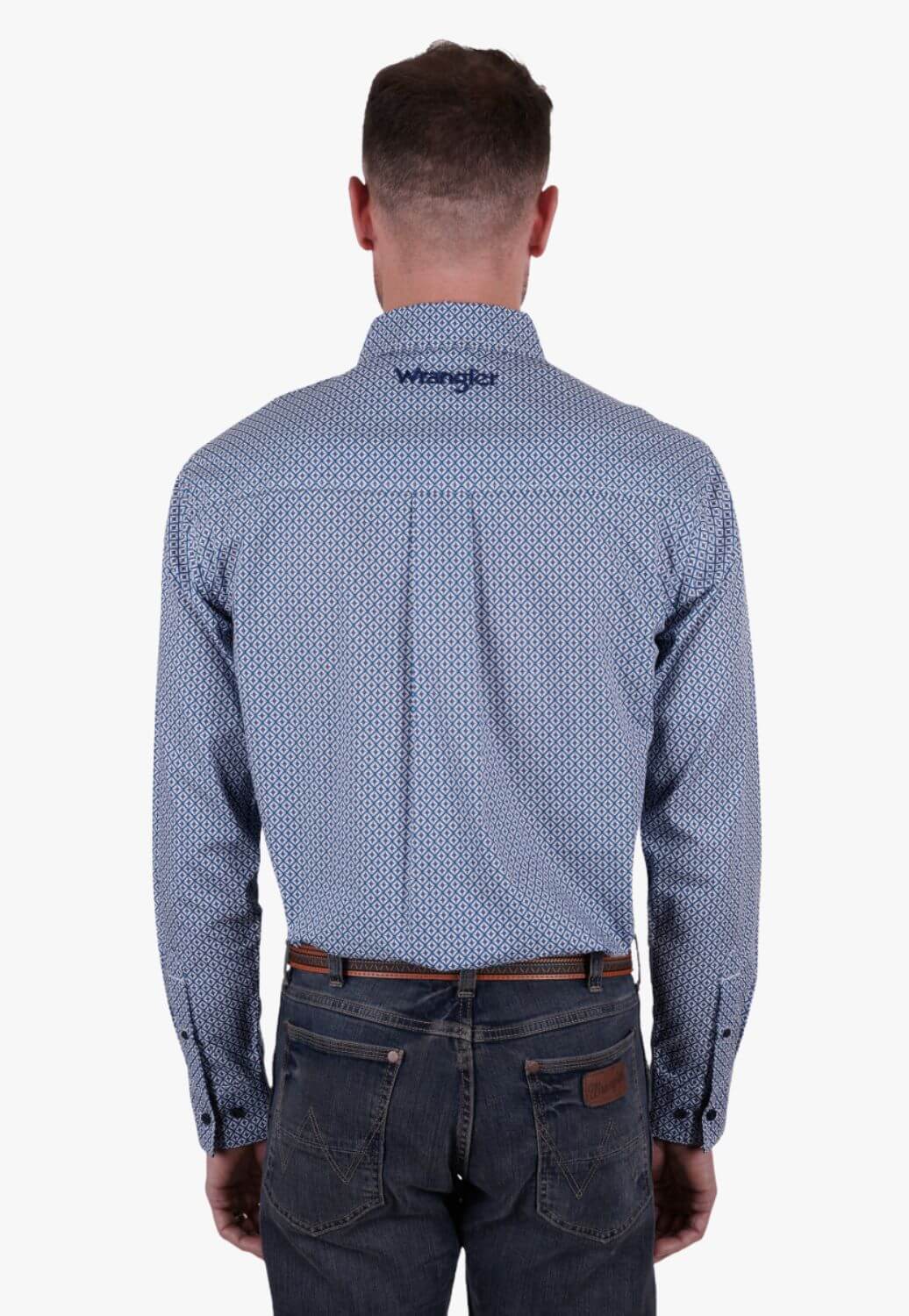 Wrangler Mens Bert Long Sleeve Shirt